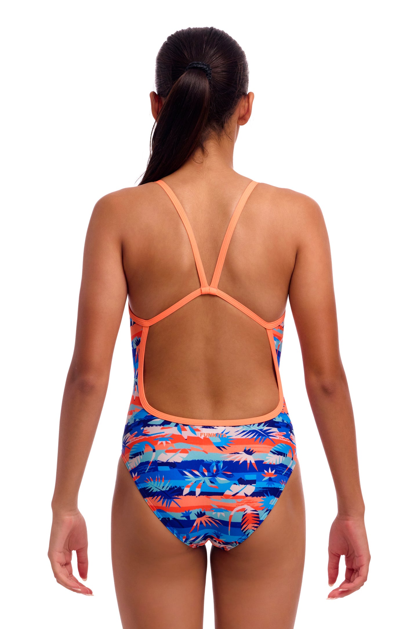 Funkita Girls Forever Fossil Single Strap One Piece