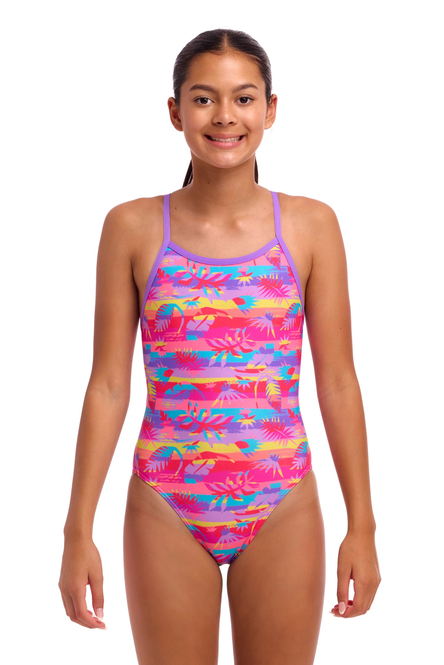 Funkita Girls Leave In Single Strap One Piece