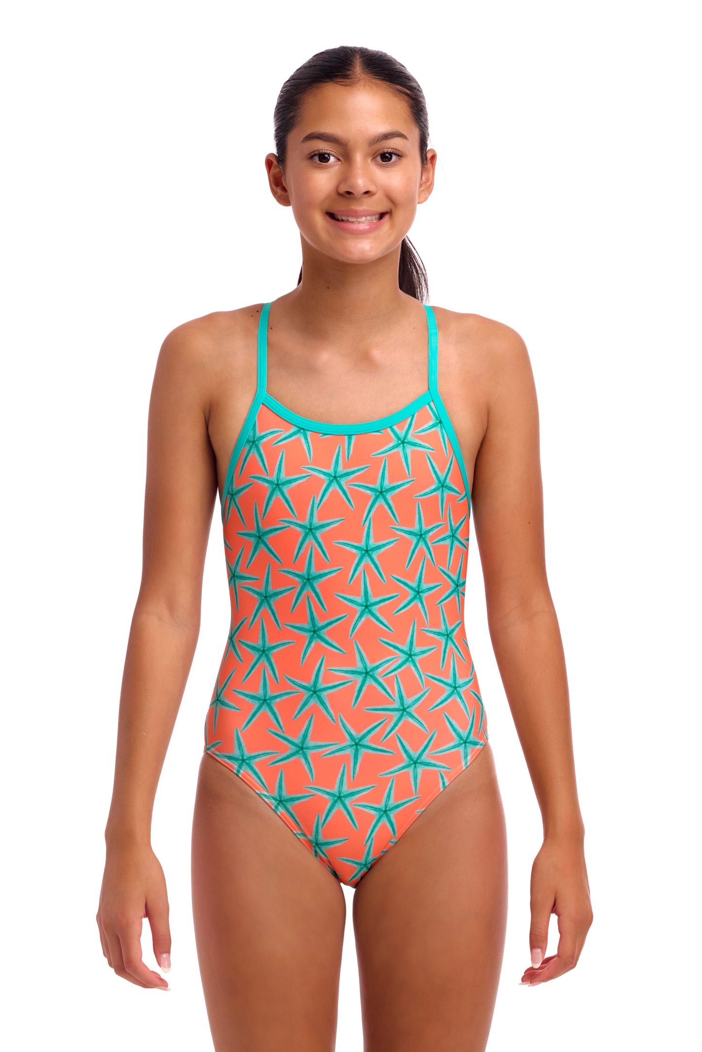 Funkita Girls Stars Below Single Strap One Piece