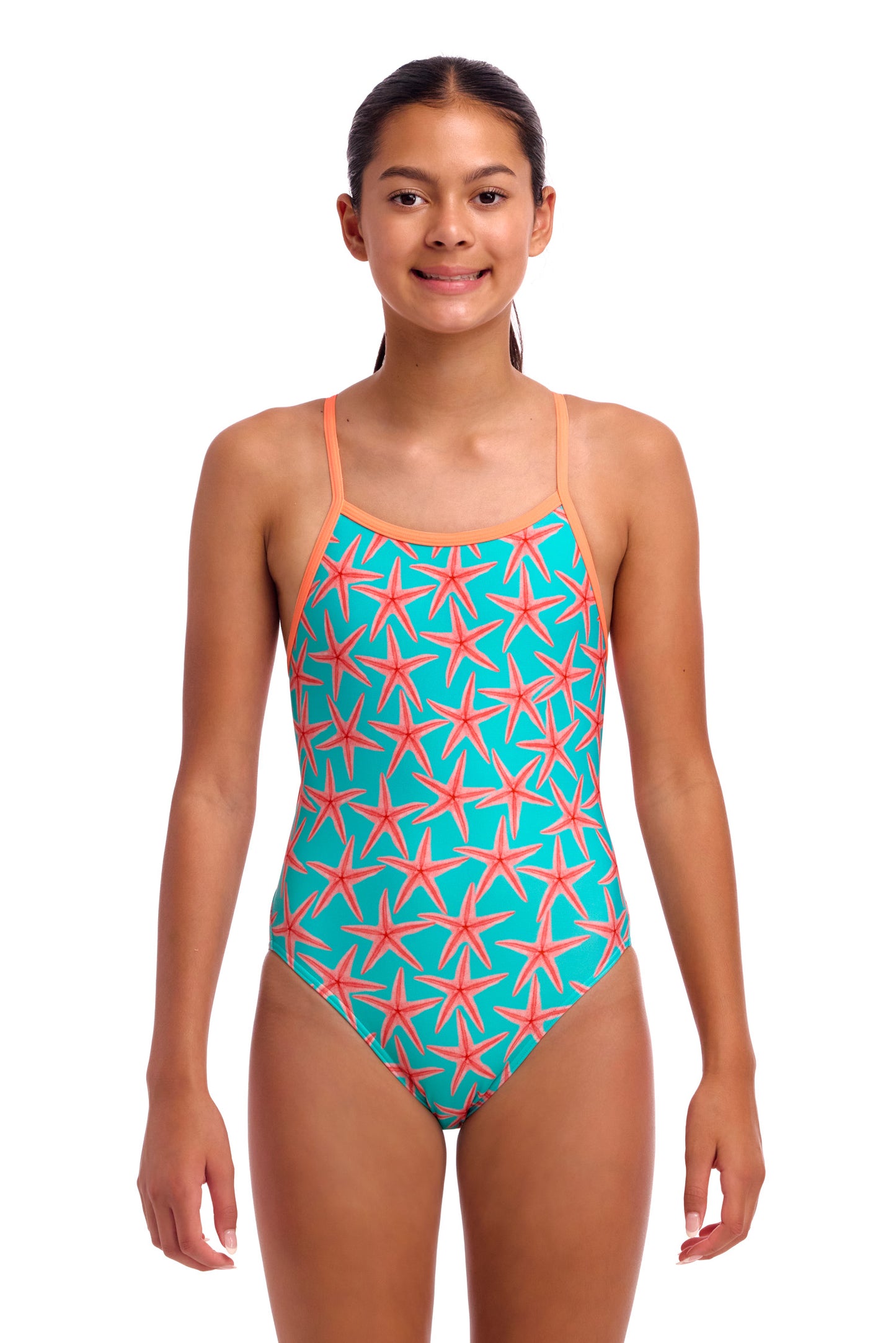 Funkita Girls Star Party Single Strap One Piece