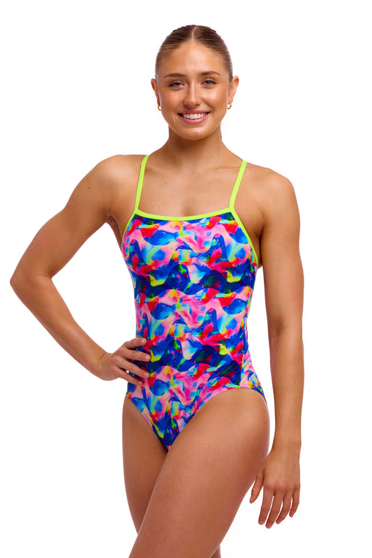 Funkita Women's Wet Wave Single Strap One Piece