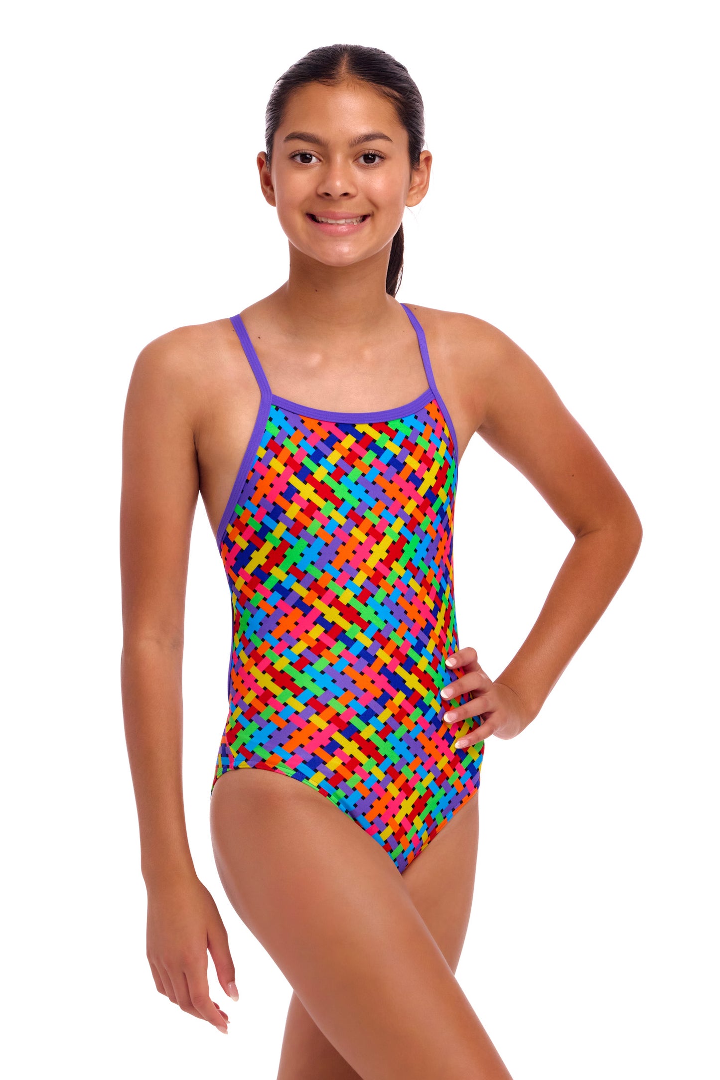 Funkita Girls Bread Basket Tie Me Tight One Piece