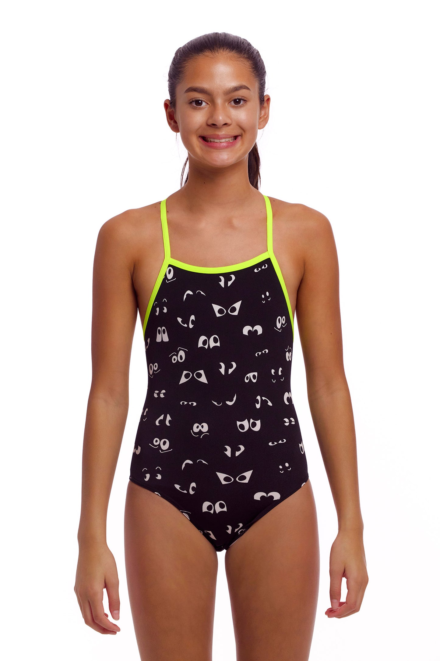 Funkita Girls Eye Spy Tie Me Tight One Piece