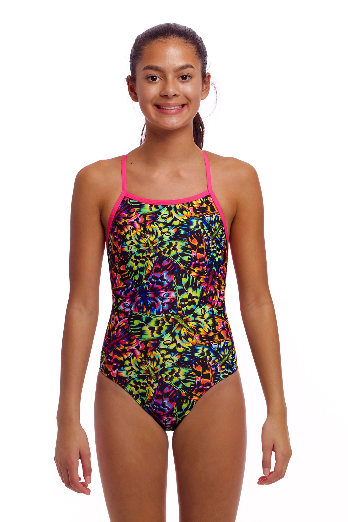 Funkita Girls Flying Fiesta Tie Me Tight One Piece