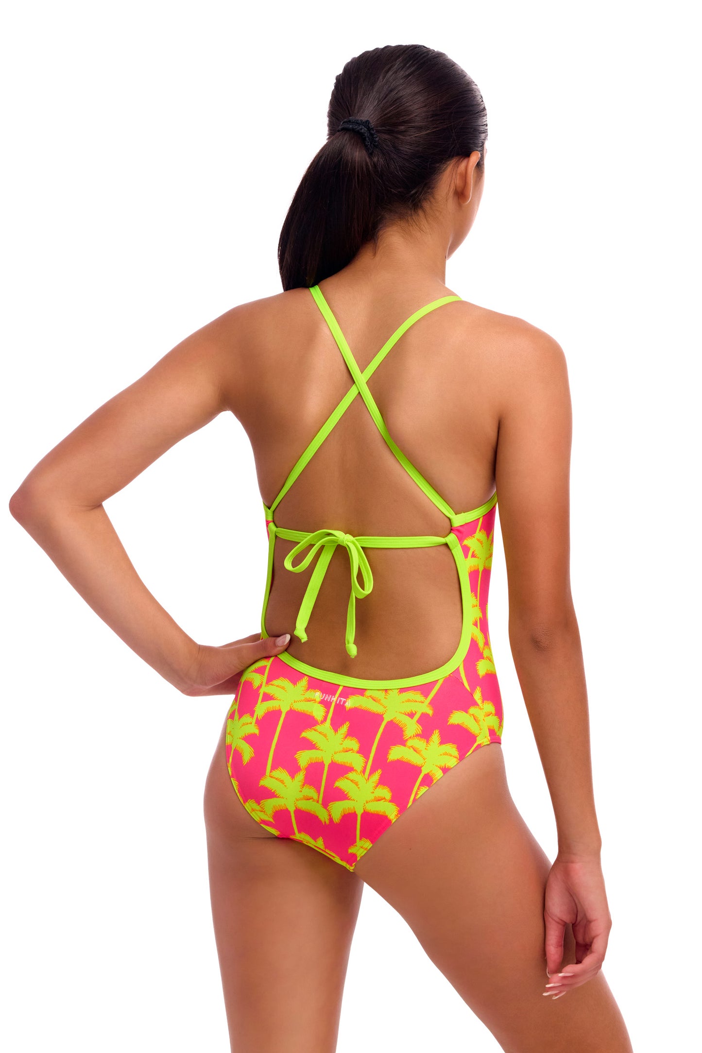 Funkita Girls Sweet Coconuts Tie Me Tight One Piece