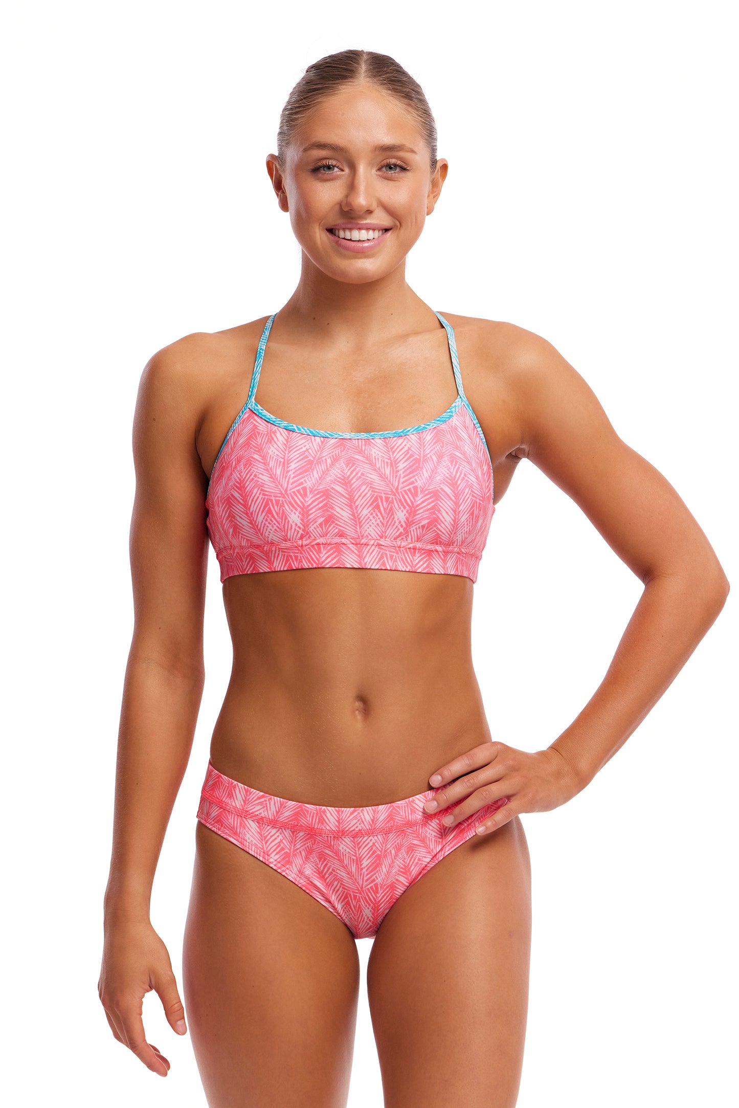 Funkita Women's Sweet Releaf Swim Crop Top - Top Only - All4Swim