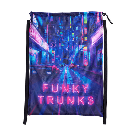 Funky Trunks Cyber City Mesh Gear Bag - All4Swim