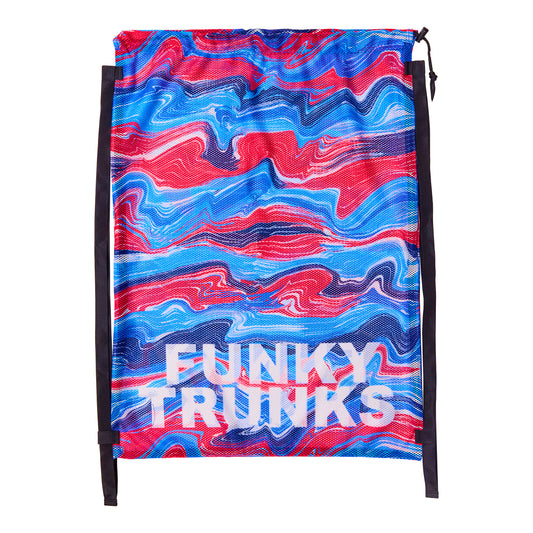 Funky Trunks Wave Craze Mesh Kit Bag