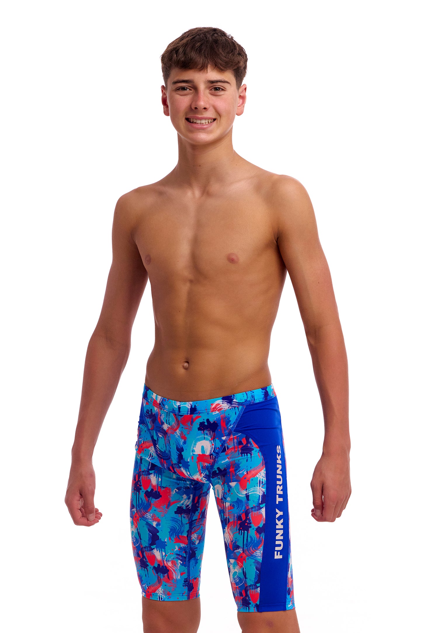 Funky Trunks Boys Messy Messy Messy Training Jammers