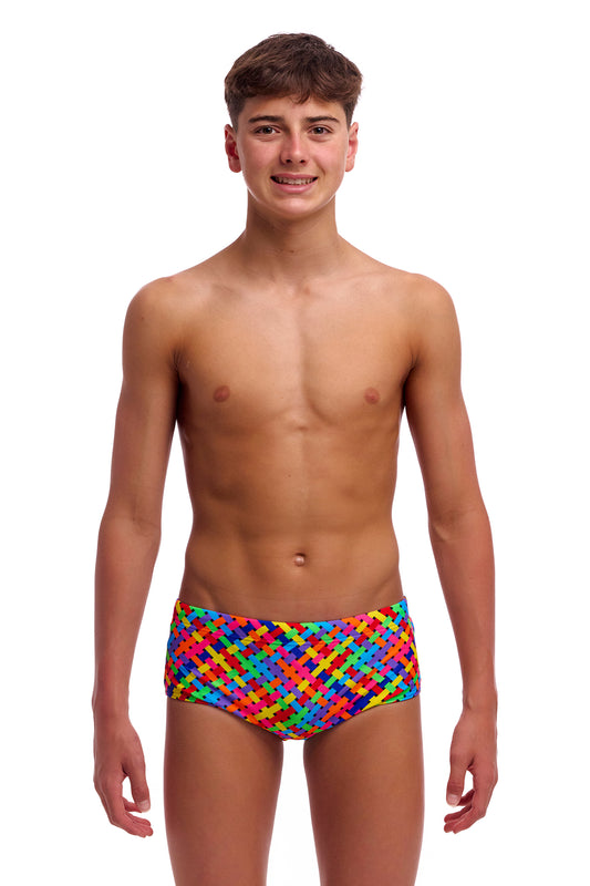 Funky Trunks Boys Bread Basket Sidewinder Trunks