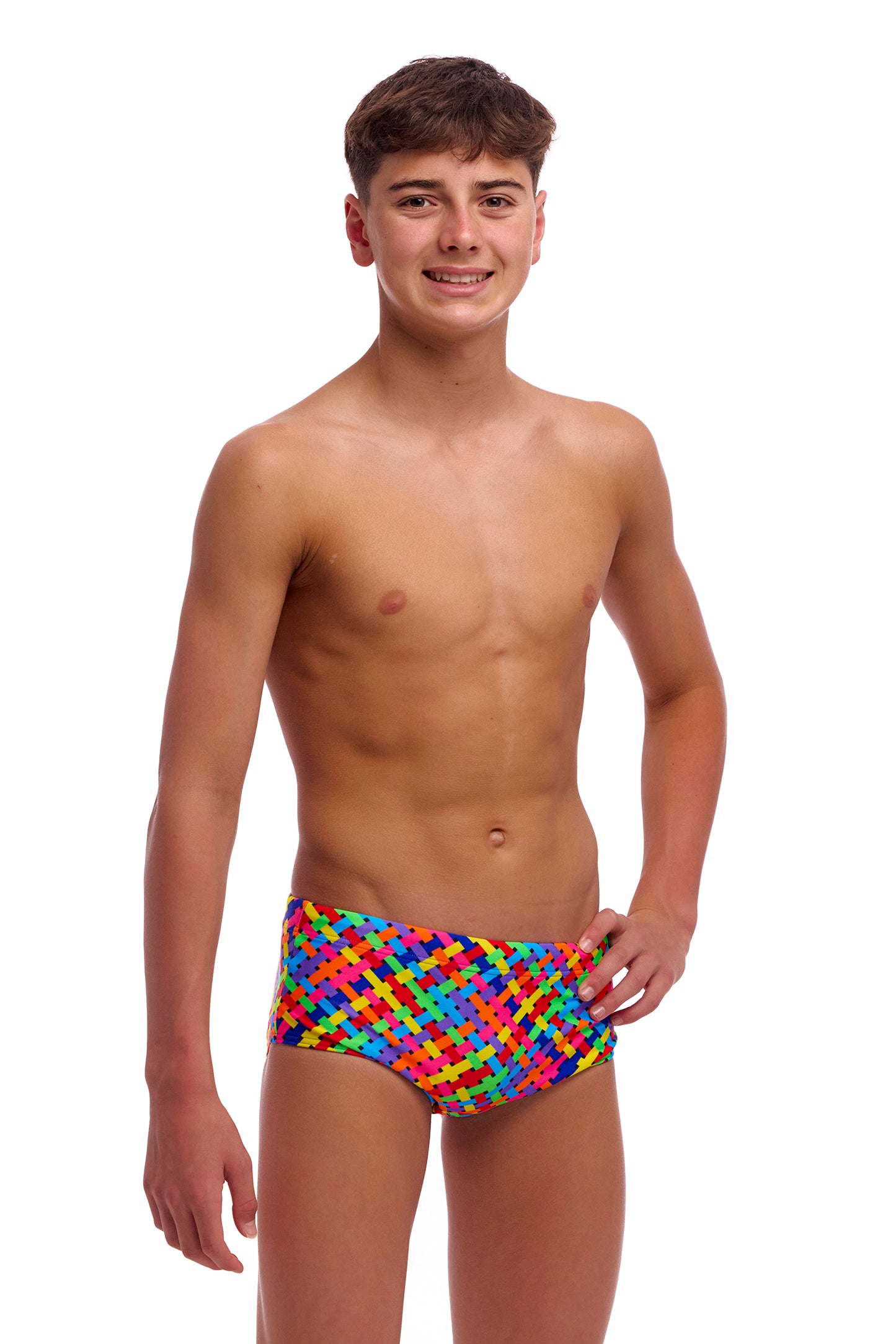 Funky Trunks Boys Bread Basket Sidewinder Trunks