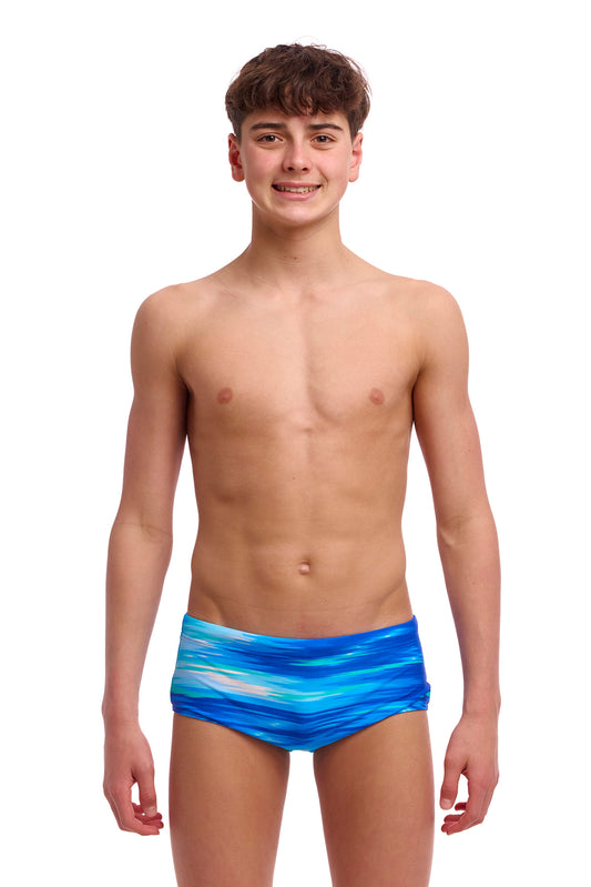 Funky Trunks Boys Sea Breeze Sidewinder Trunks