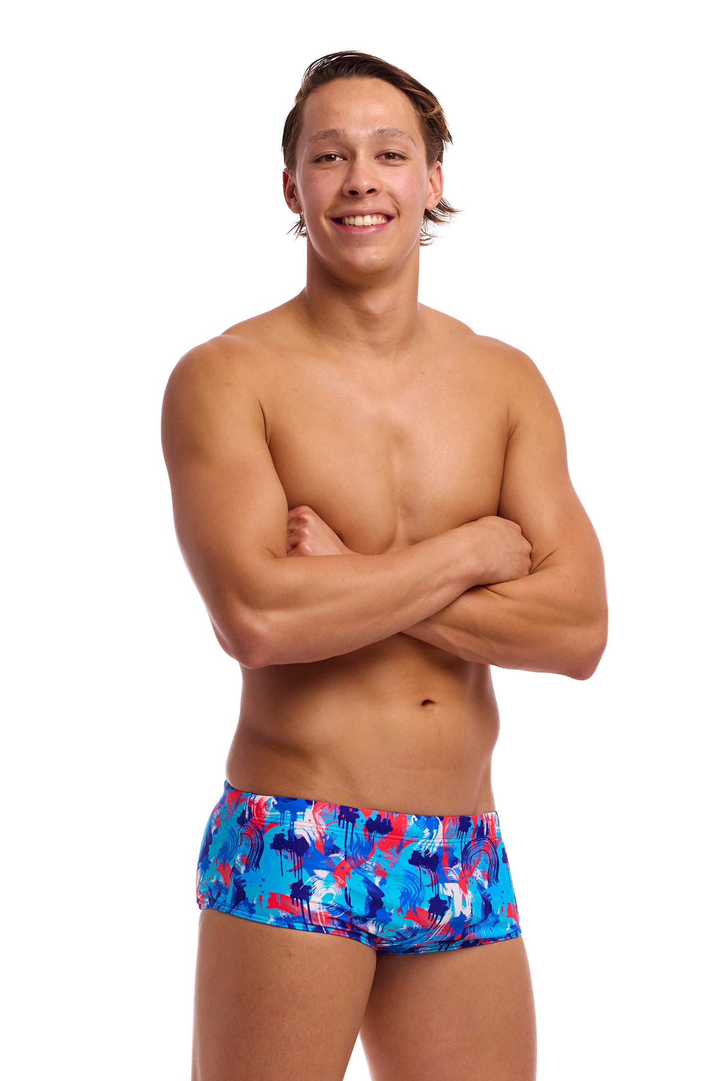 Funky Trunks Men's Messy Messy Messy Sidewinder Trunks
