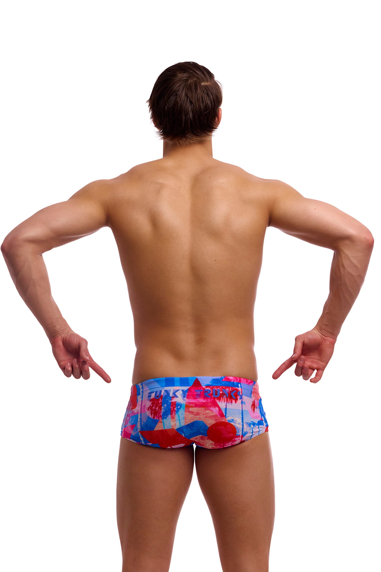 Funky Trunks Men's Miss Adventure Sidewinder Trunks
