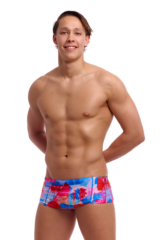 Funky Trunks Men's Miss Adventure Sidewinder Trunks