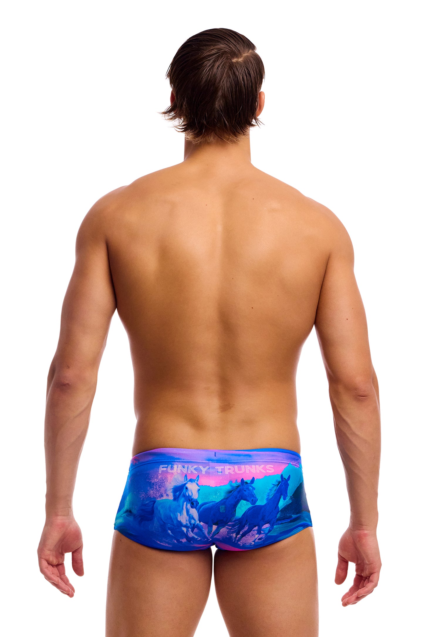 Funky Trunks Men's Ride Time Sidewinder Trunks