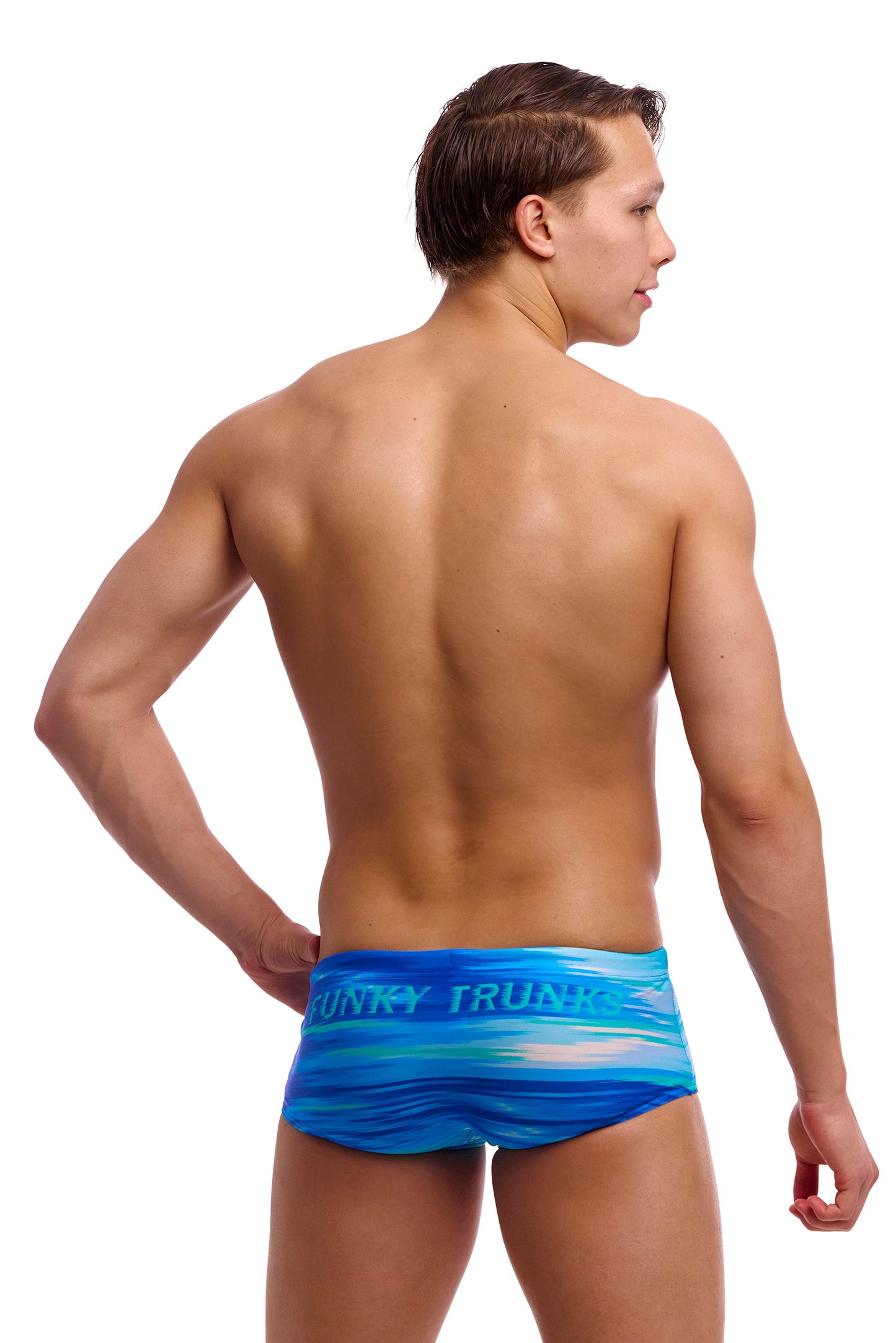 Funky Trunks Men's Sea Breeze Sidewinder Trunks