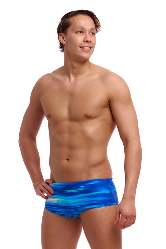 Funky Trunks Men's Sea Breeze Sidewinder Trunks