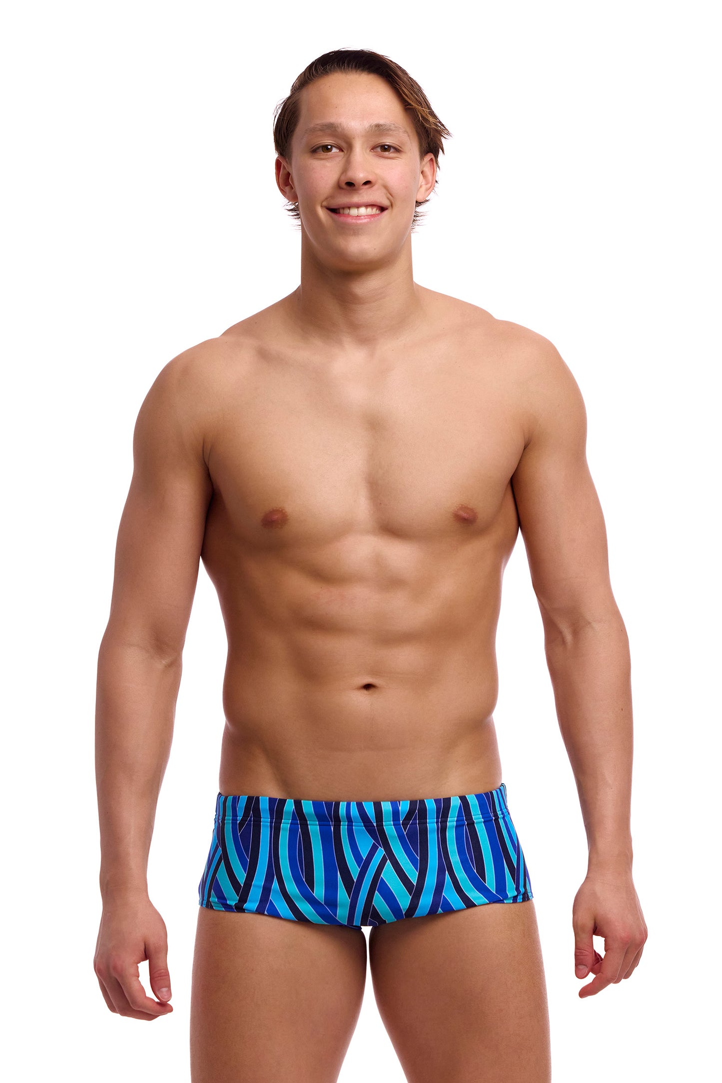 Funky Trunks Men's Snork City Sidewinder Trunks