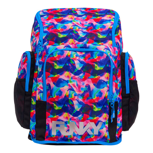 Funky Wet Wave Space Case Backpack