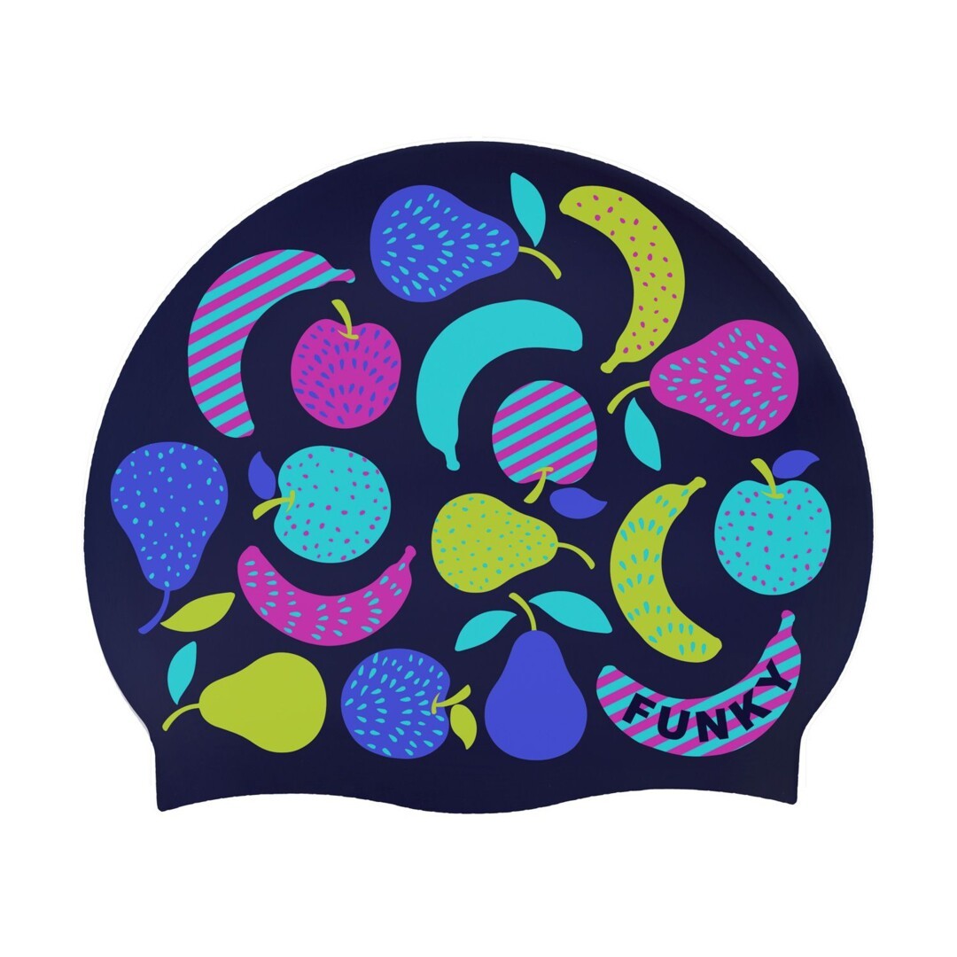 Funky Fruit Salad Swim Hat