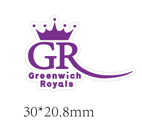 Greenwich Royals Swimming Club Shoe Charm