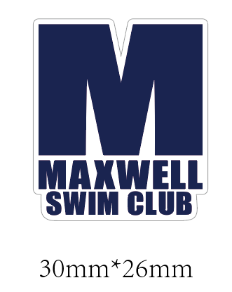 Maxwell Swimming Club Shoe Charm