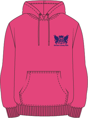 Dorset County Championships 2026 Adult Hoodie - Fuchsia