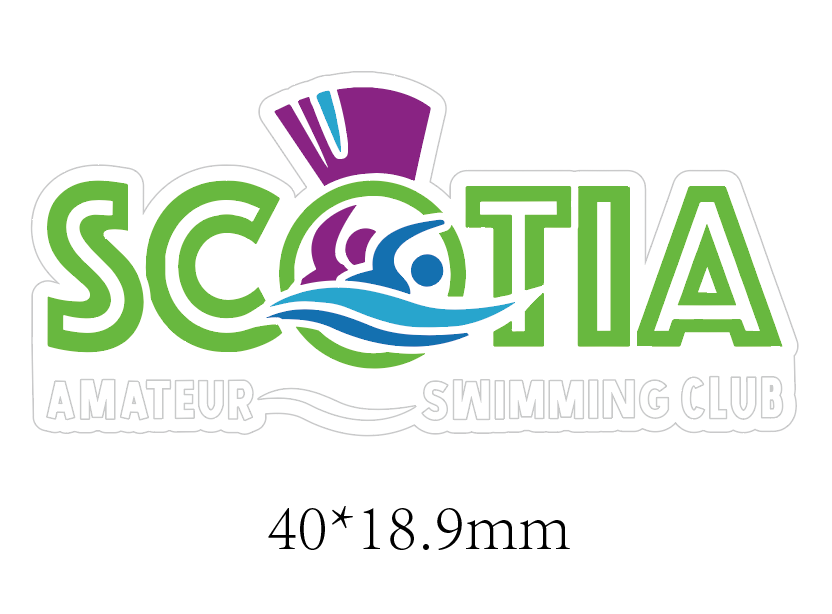 Scotia Swimming Club Shoe Charm