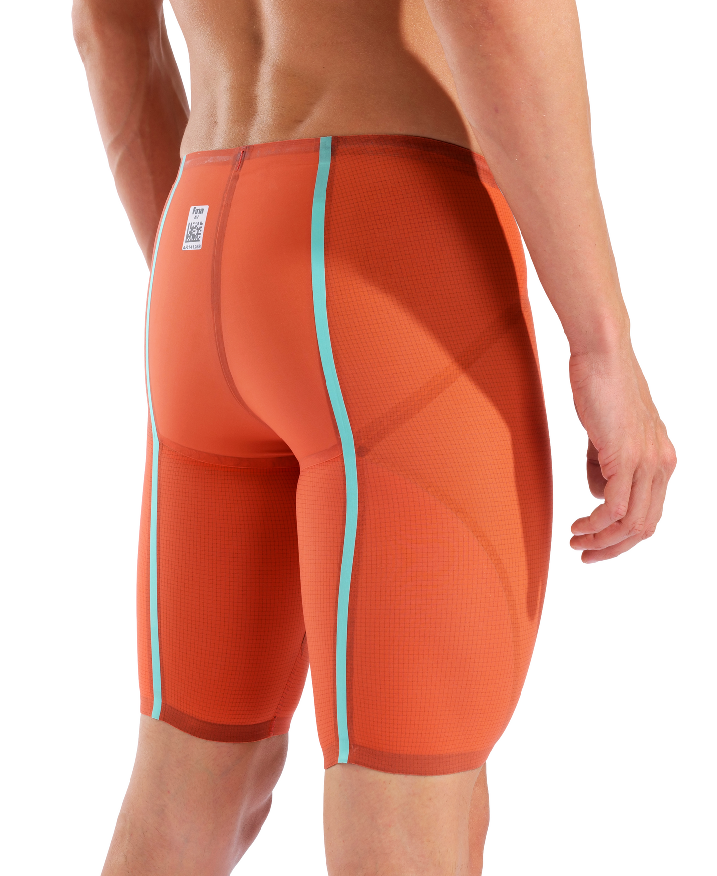 Arena Men's Powerskin Carbon Glide Jammer - Limited Edition - Sunset Coral