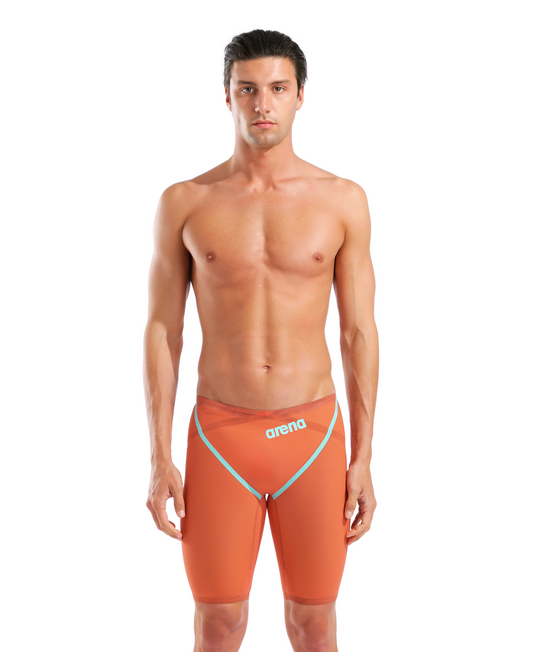 Arena Men's Powerskin Carbon Glide Jammer - Limited Edition - Sunset Coral
