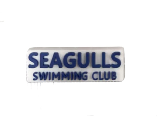 Christchurch Seagulls Swimming Club Shoe Charm