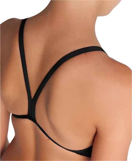 Arena Performance Girls' Solid Team Challenge Swimsuit - Black - All4Swim